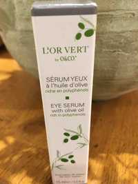 OLIVIERS & CO - Sérum yeux à l'huile d'olive