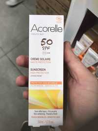 ACORELLE - Crème solaire haute protection SPF 50