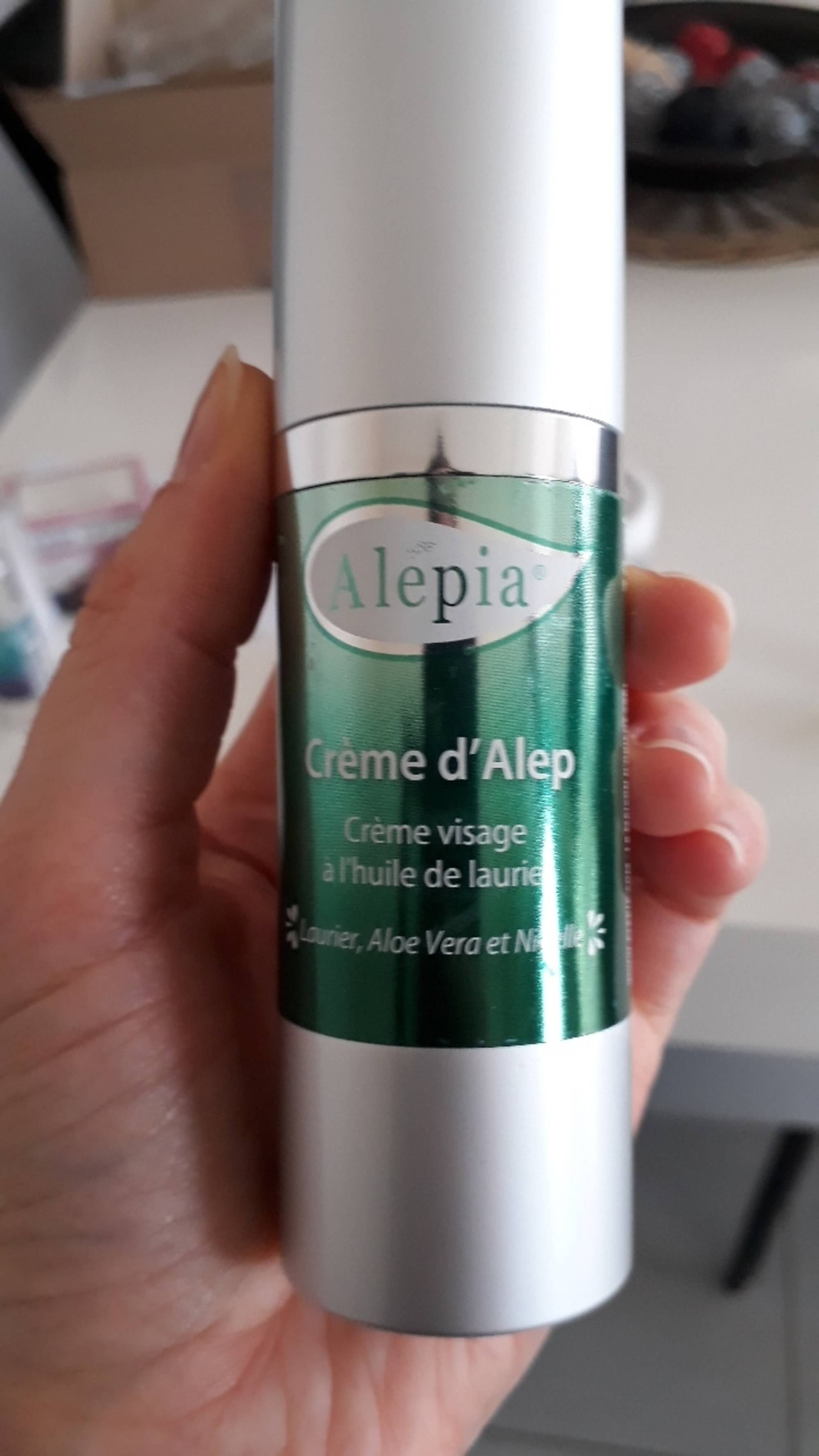 ALEPIA - Crème d'Alep - Crème visage à l'huile de laurier