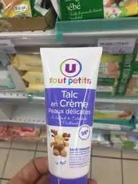 U TOUT PETITS - Talc en crème peaux délicates