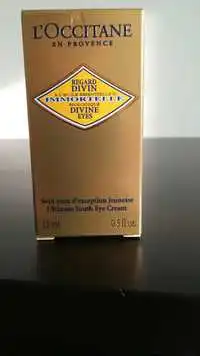 L'OCCITANE - Regard divin immortelle - Soin yeux d'exception jeunesse