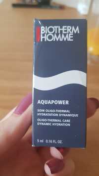 BIOTHERM - Homme aquapower - Soin oligo-thermal