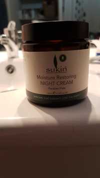 SUKIN - Moisture restoring - Night cream