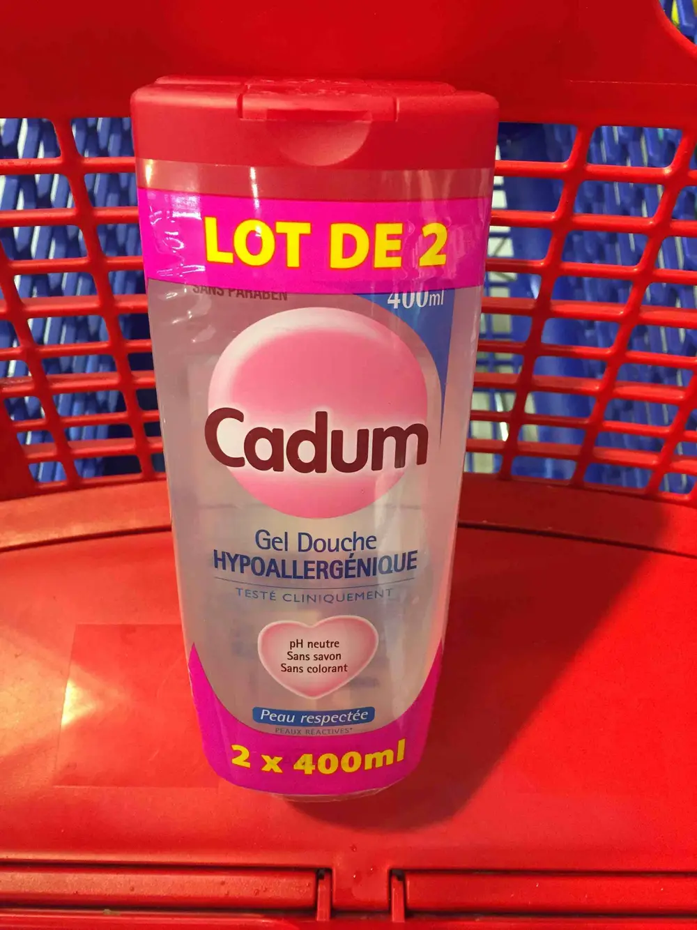 CADUM - Gel douche hypoallergénique