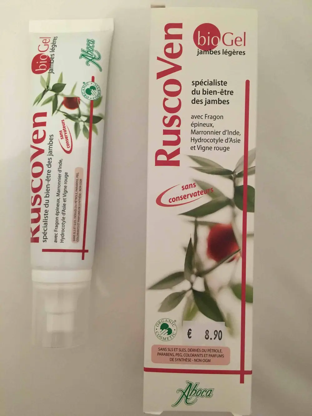 ABOCA - Ruscoven - Bio gel jambes légères