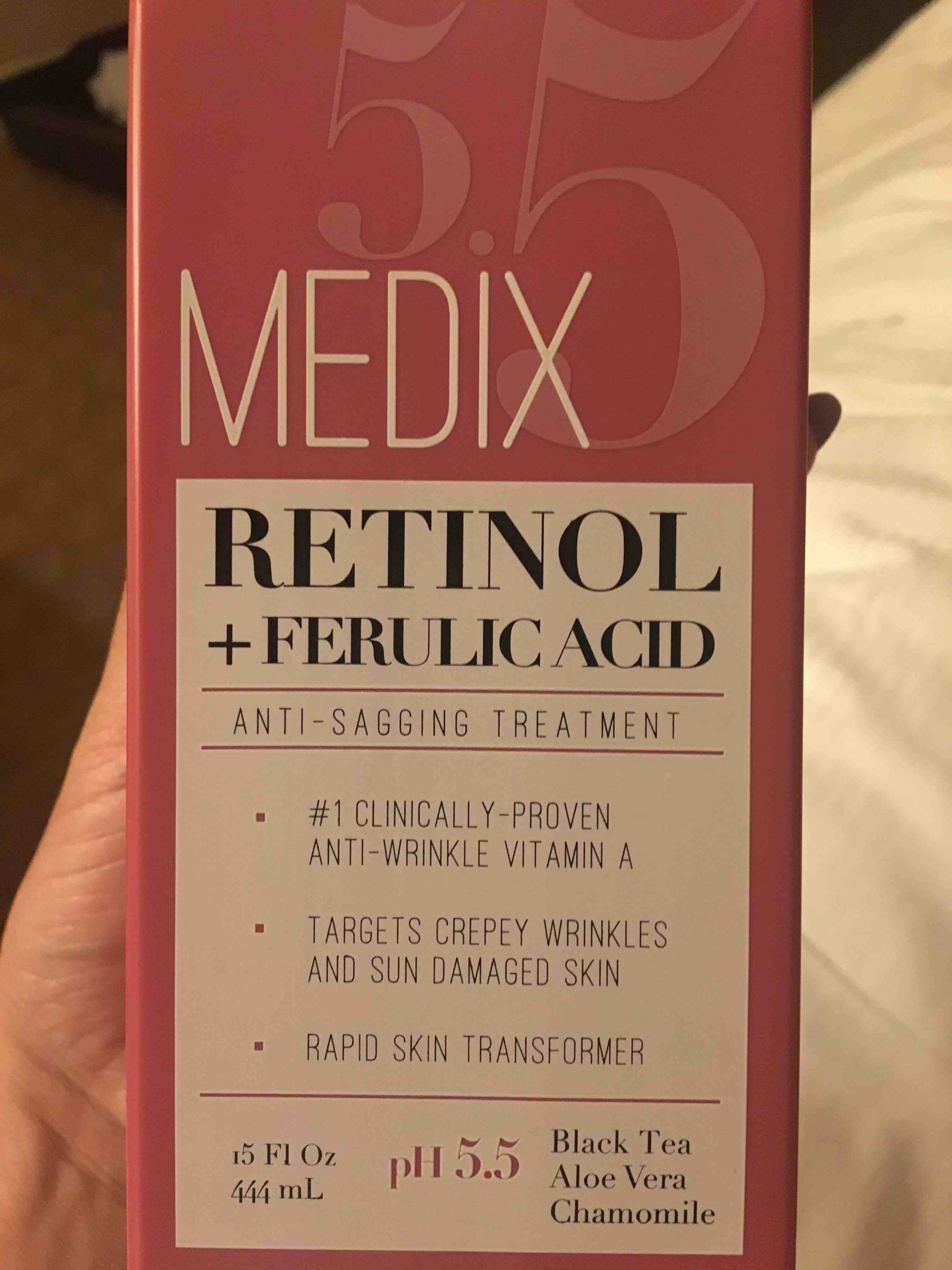 MEDIX 5.5 - Retinol + ferulic acid - Anti-sagging treatment