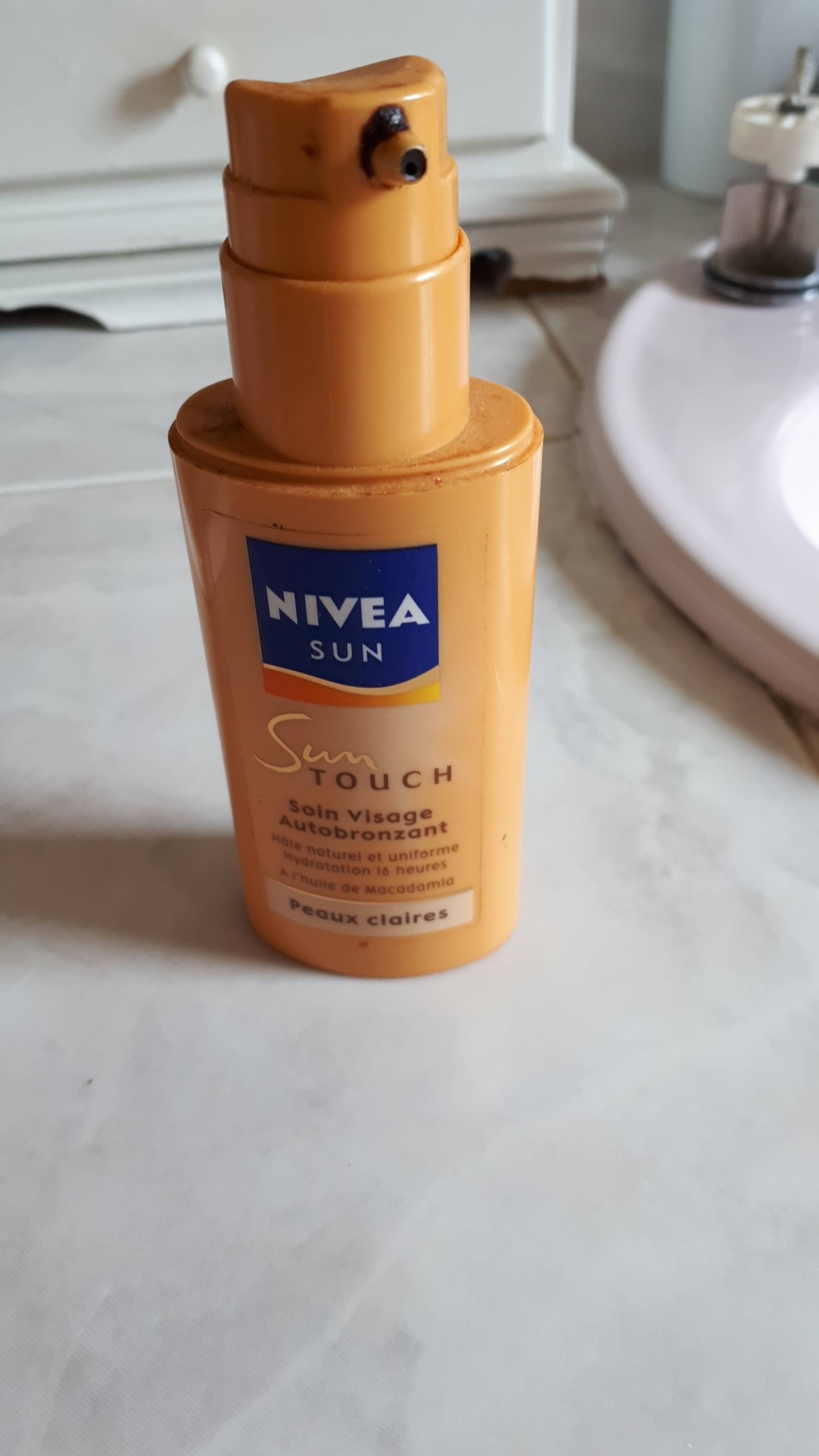 NIVEA - Sun touch - Soin visage autobronzant