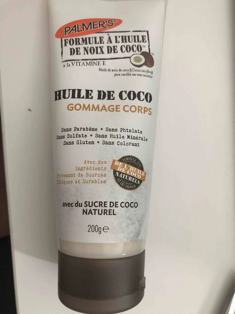 PALMER'S - Formule à l'huile de noix de coco - Gommage corps