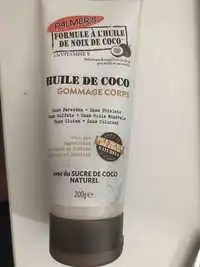 PALMER'S - Formule à l'huile de noix de coco - Gommage corps