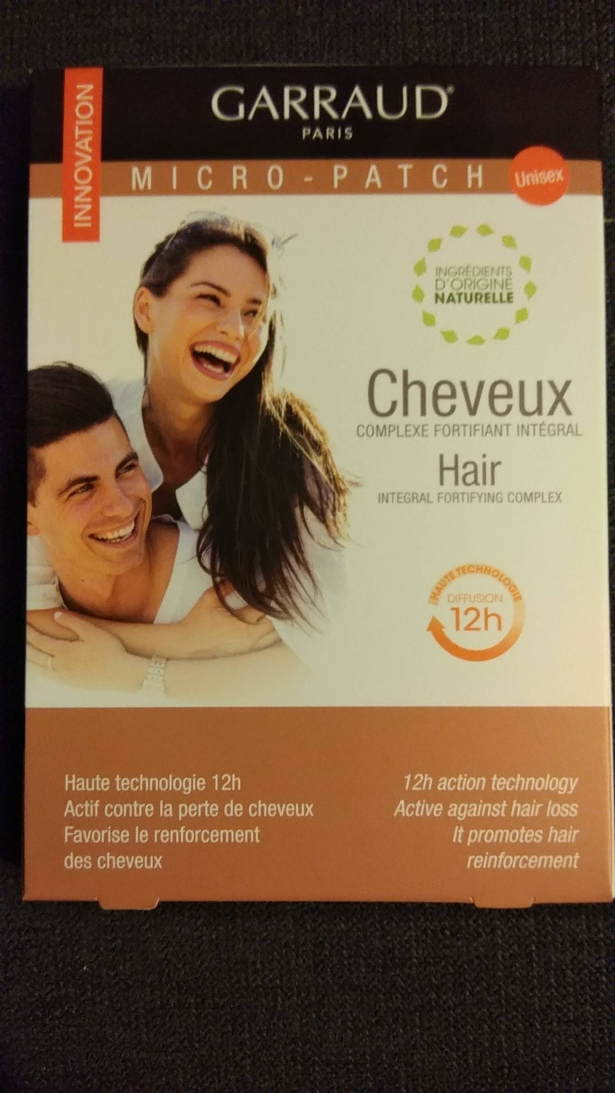 GARRAUD - Micro-patch - Complexe fortifiant intégral cheveux 