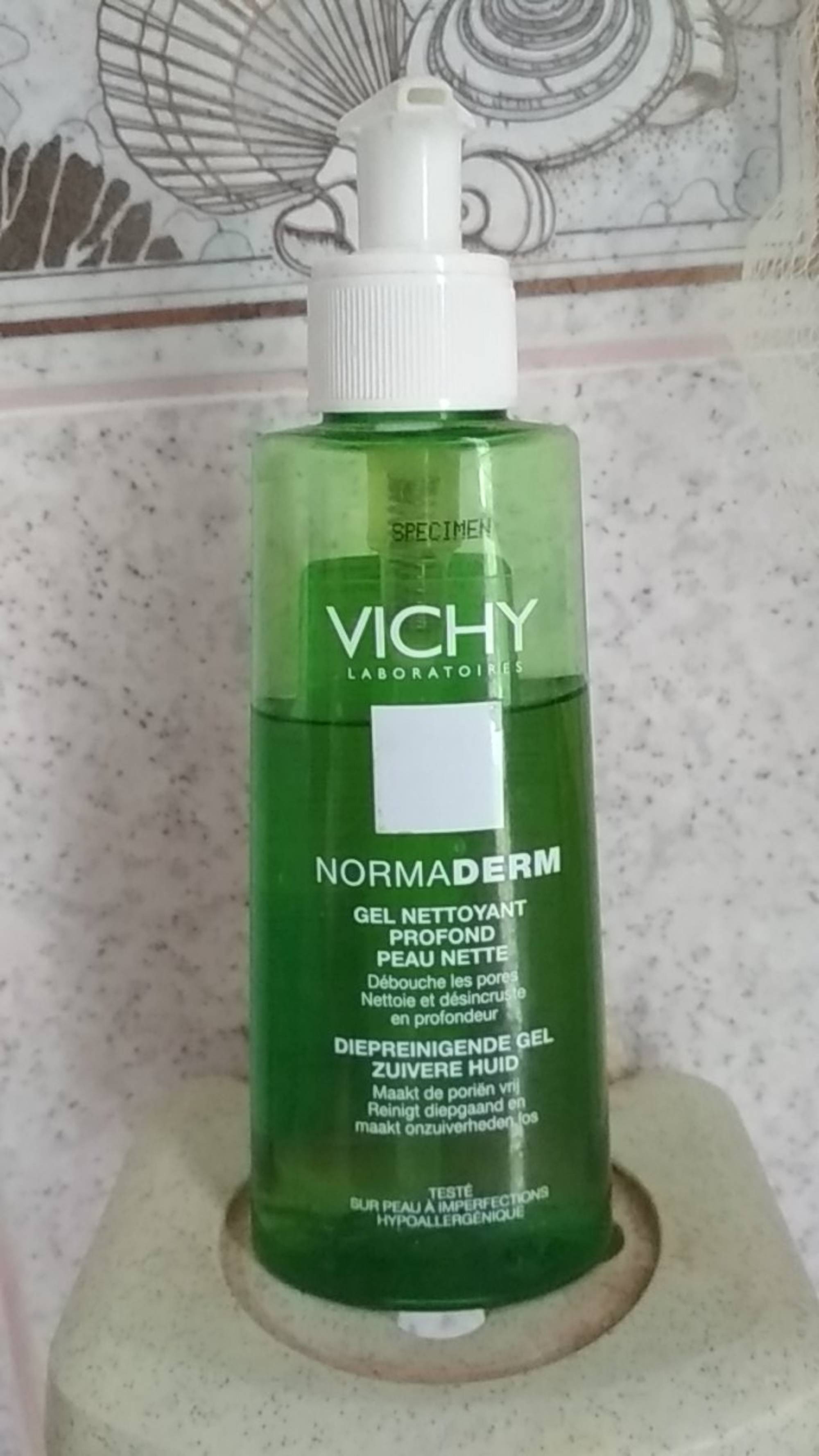 VICHY - Normaderm - Gel nettoyant profond peau nette