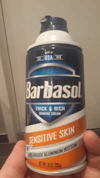 BARBASOL - Sensitive skin - Shaving cream