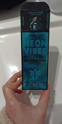 MARION - Neon vibes - Recovery night serum