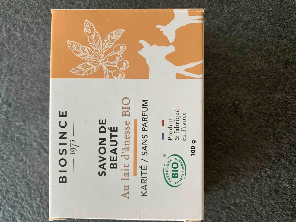 BIO SINCE - Savon de beauté au lait d'ânesse bio