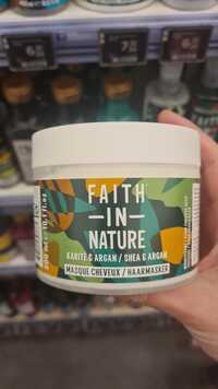 FAITH IN NATURE - Karité & Argan - Masque cheveux