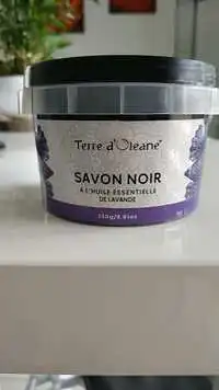 TERRE D'OLEANE - Savon noir à l'huile essentielle de lavande