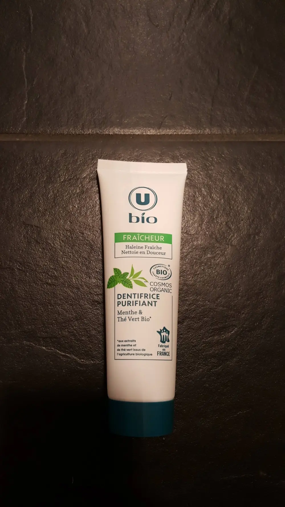 U BIO - Fraîcheur - Dentifrice purifiant bio