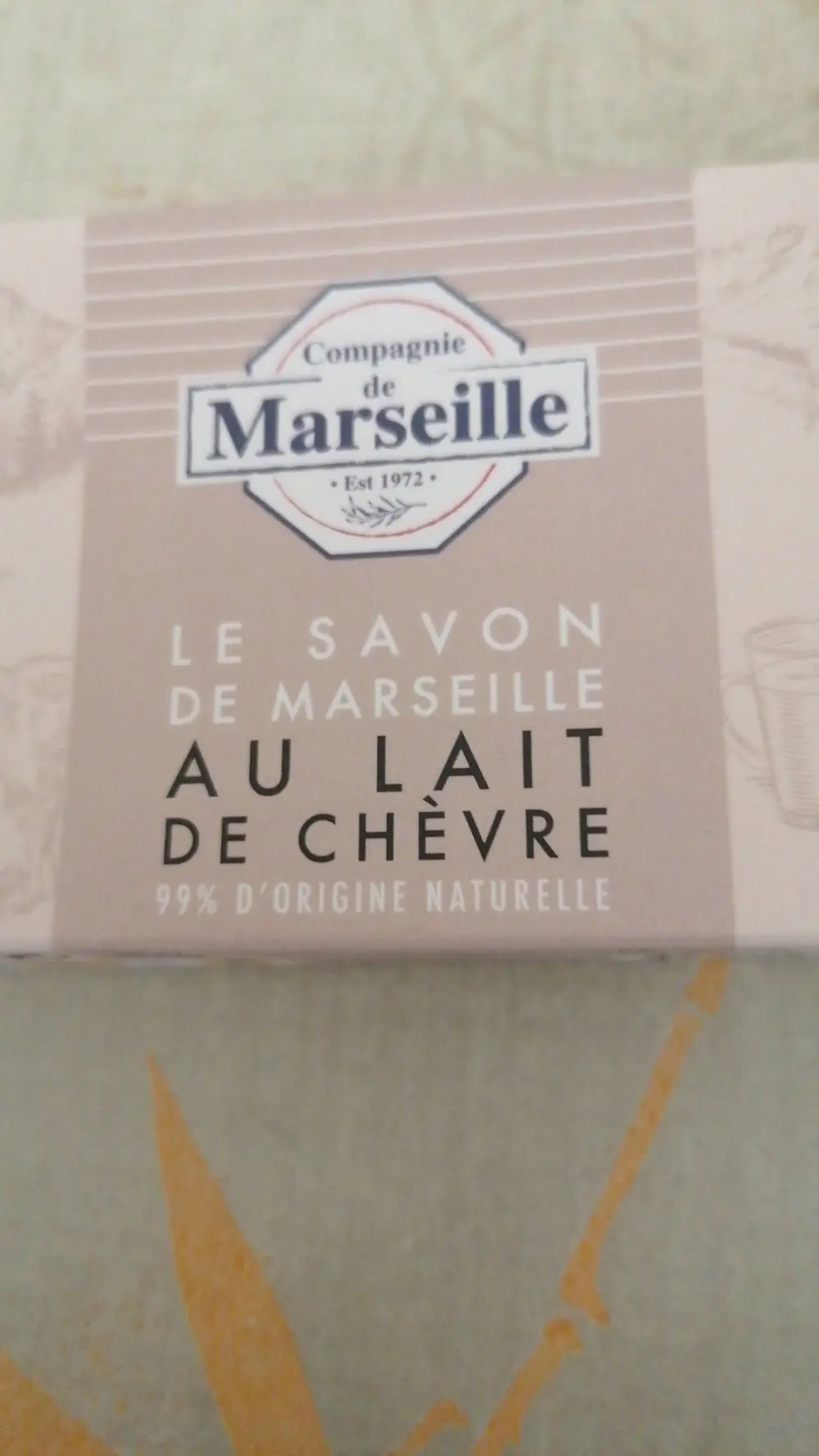 COMPAGNIE DE MARSEILLE - Le savon de Marseille au lait de chèvre 