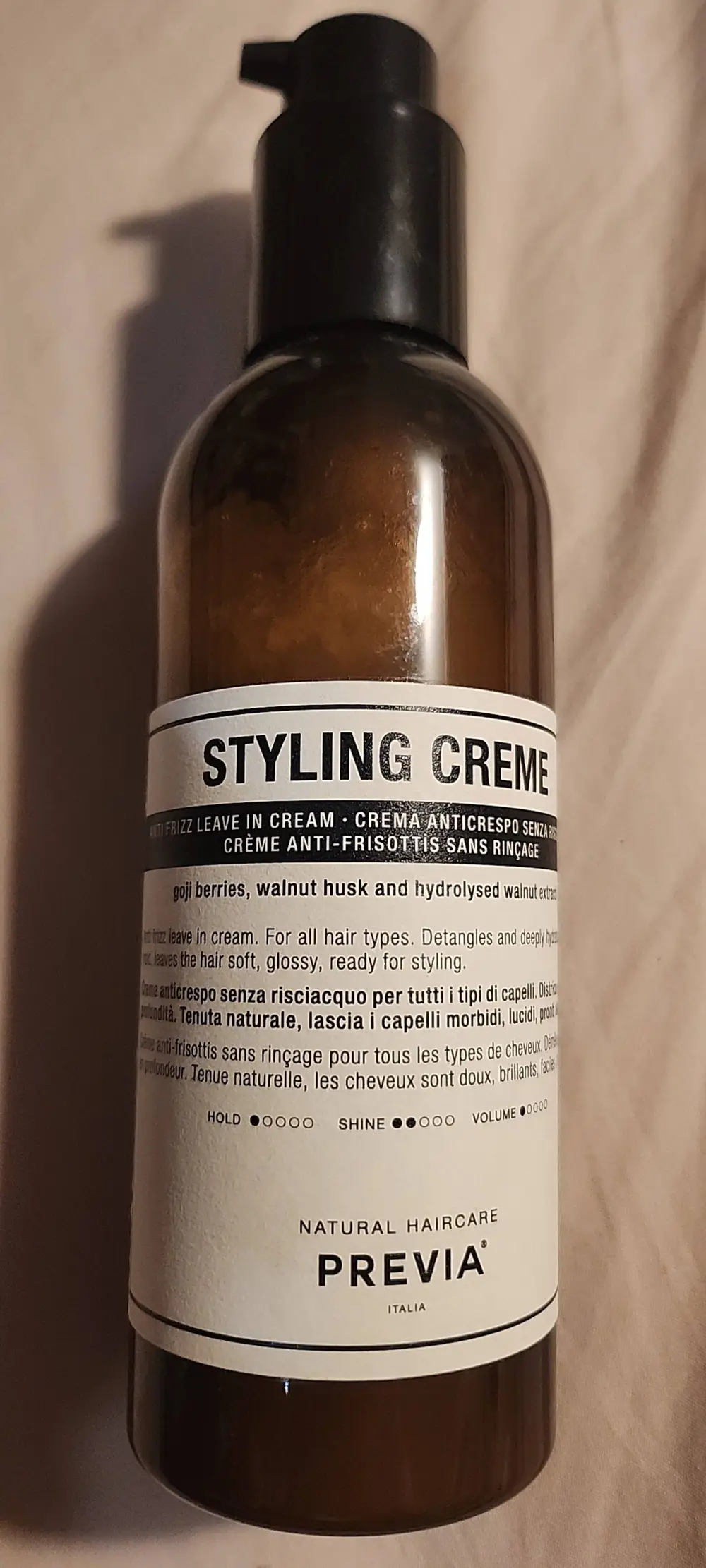 PREVIA ITALIA - Crème anti-frisottis sans rinçage