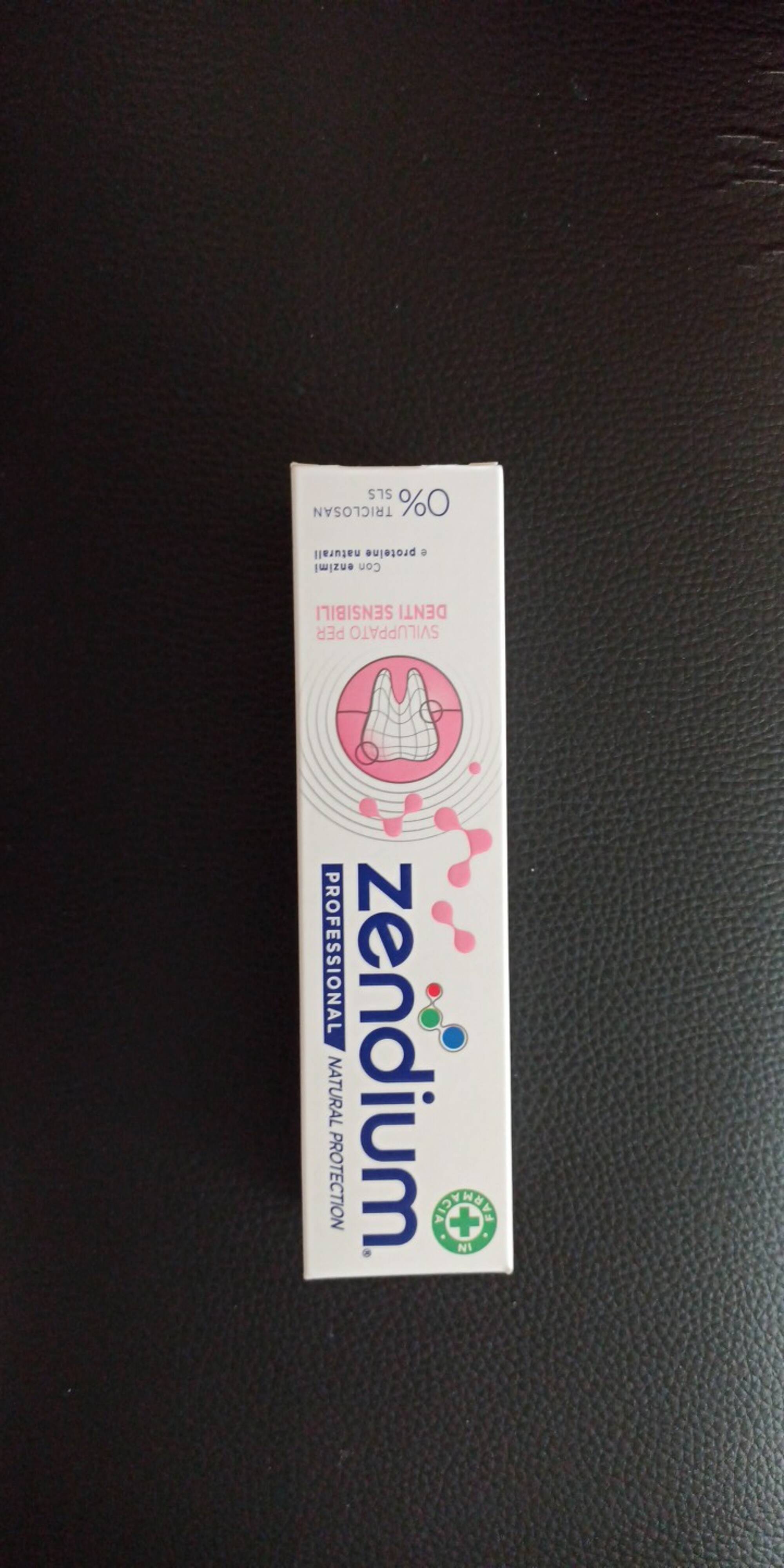 ZENDIUM - Professional natural protection - Dentifrice