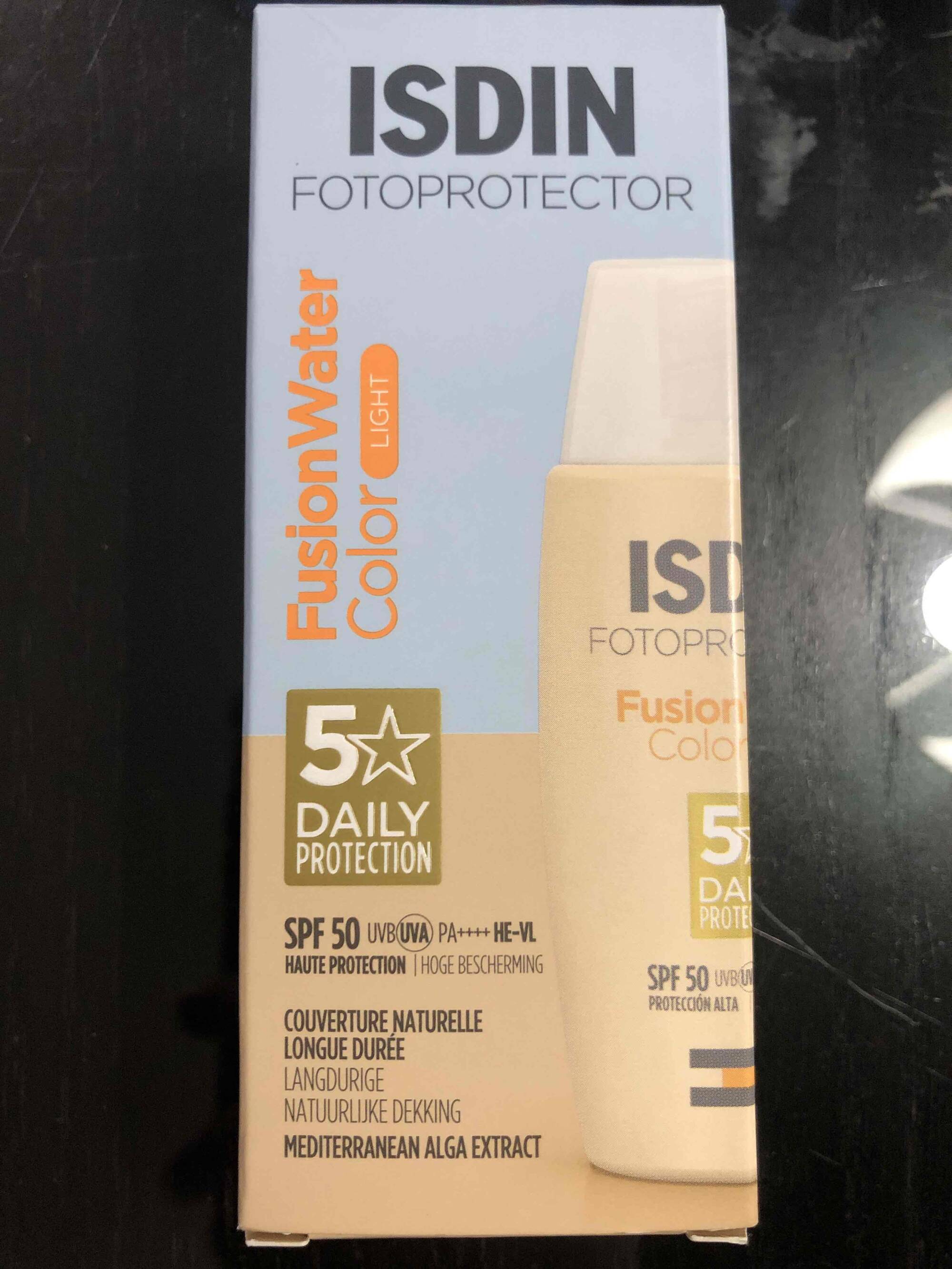 ISDIN - Fotoprotector - Fusion water color light SPF 50