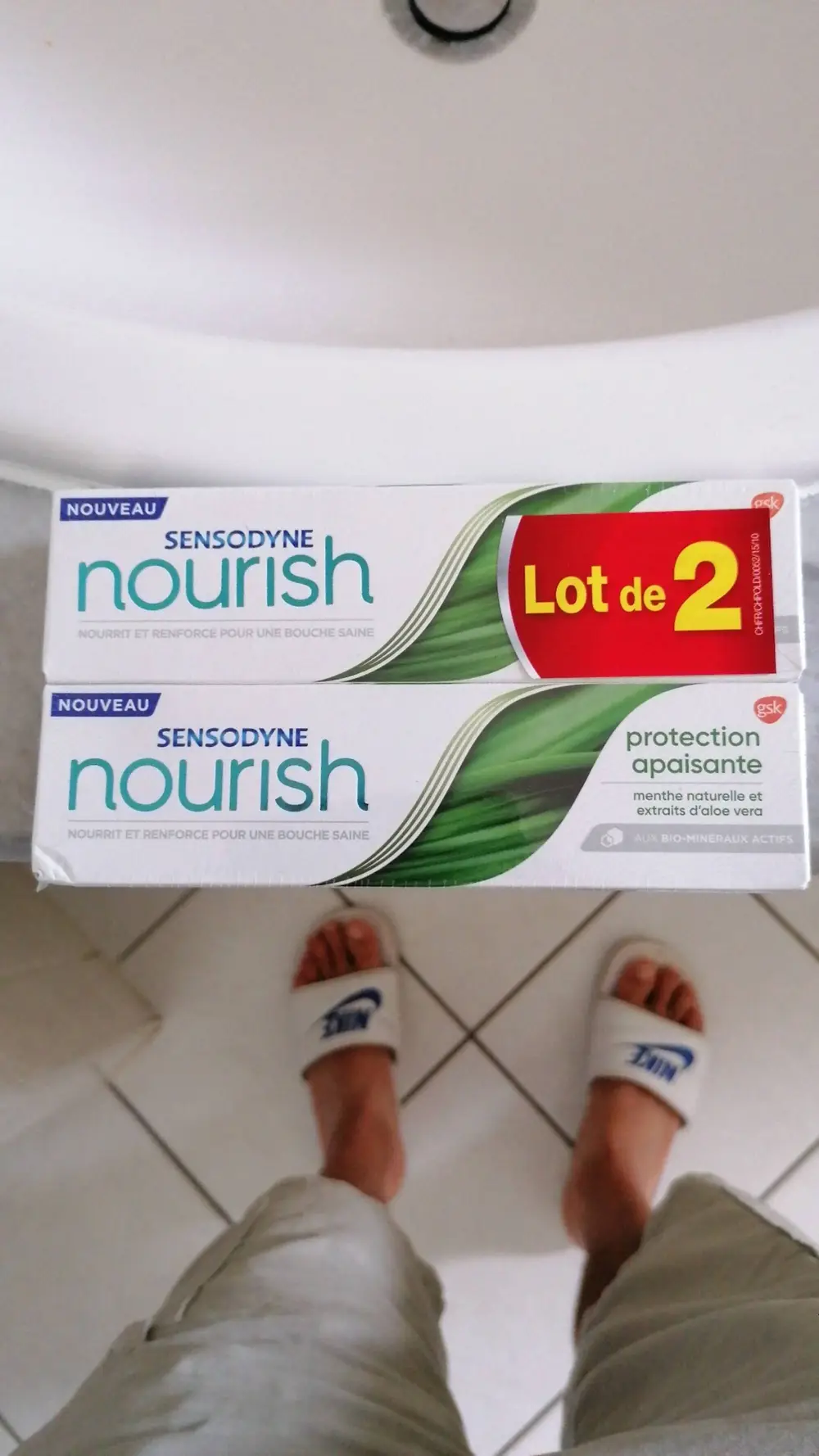 SENSODYNE - nourrit et renforcé pour une bouche saine