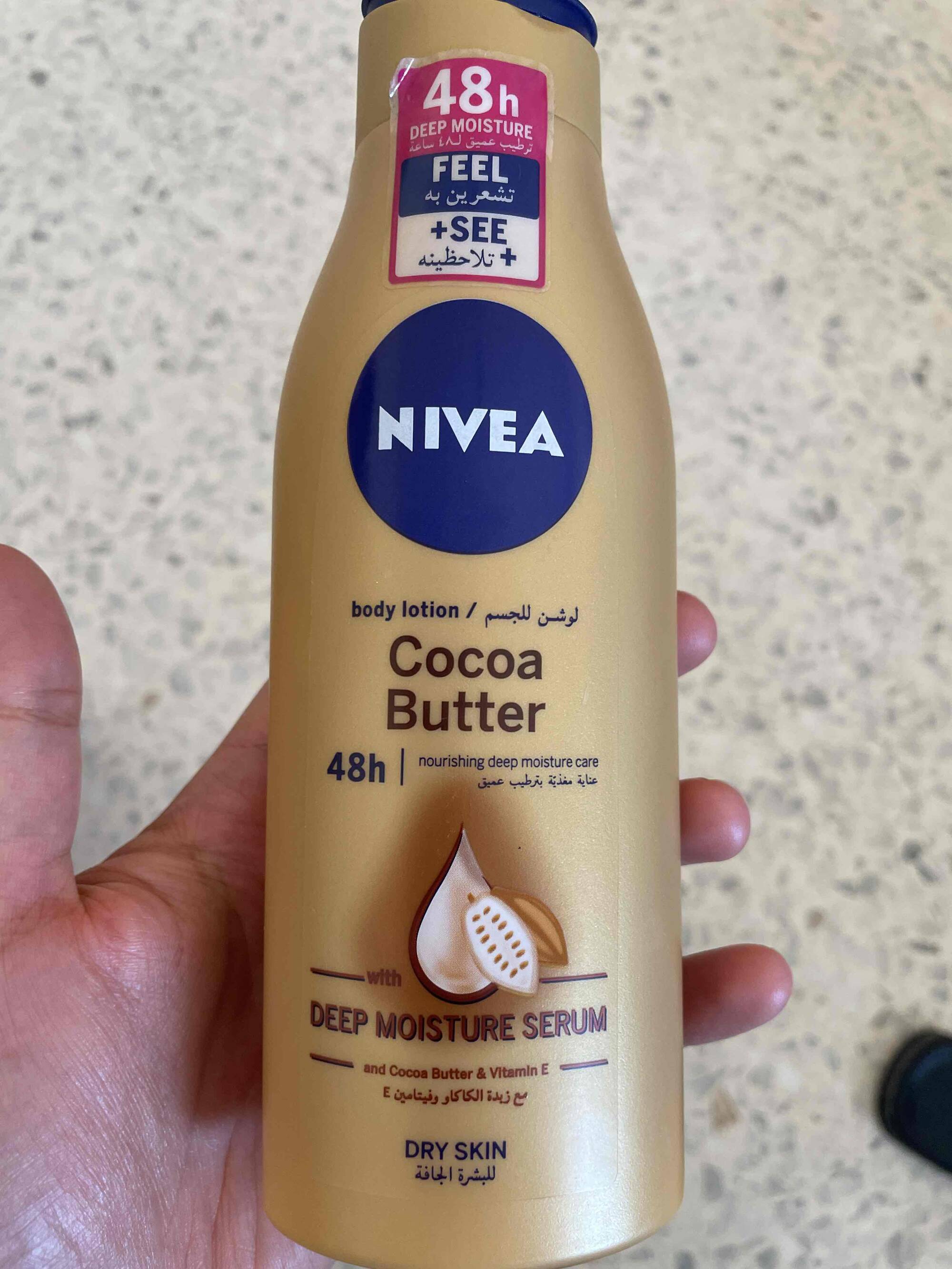 NIVEA - Cocoa butter - Hydratant corporel