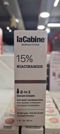 LA CABINE - 2-in-1 Serum cream 15% niacinamide