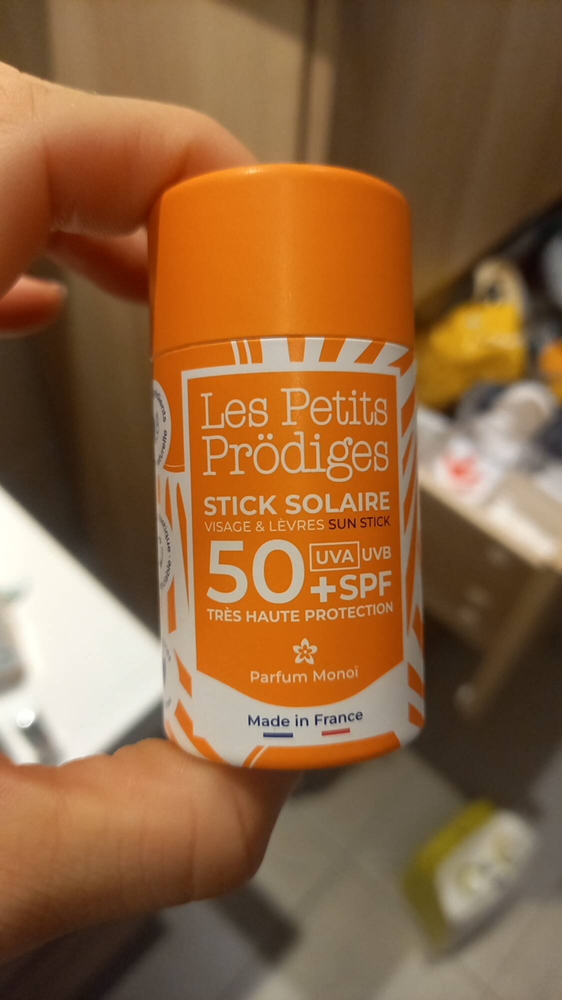 LES PETITS PRÖDIGES - Stick solaire visage & lèvres SPF 50+ 