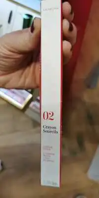 CLARINS - 02 Crayon sourcils longue tenue