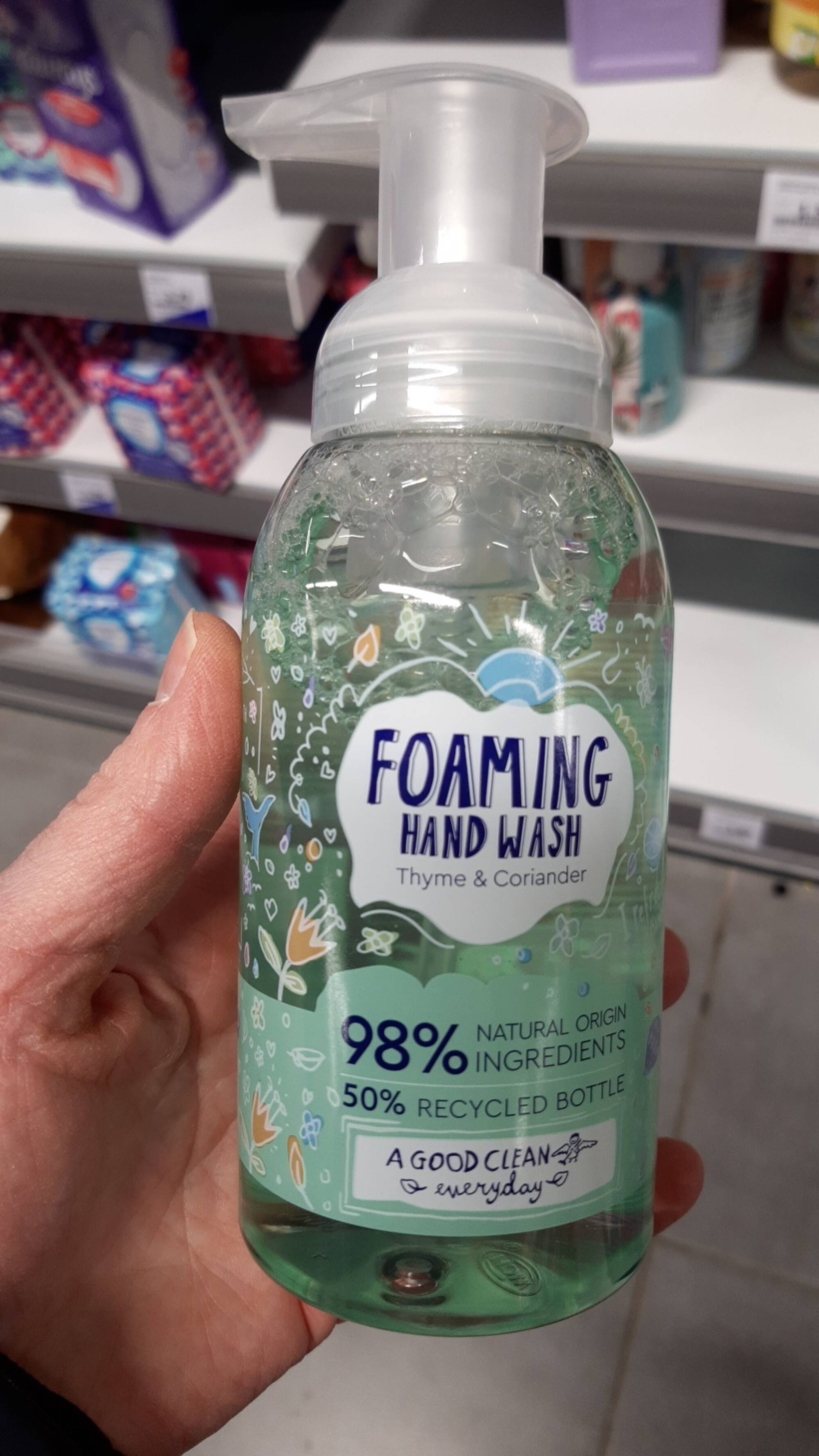 ORANGE CREATIVES - Foaming hand wash thyme & coriander