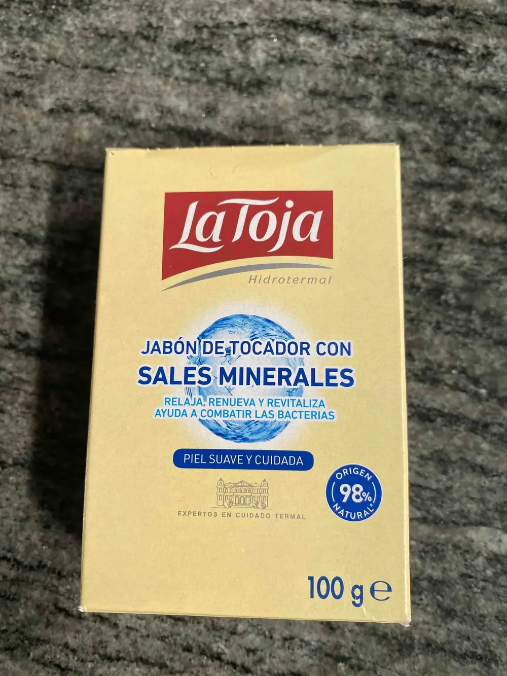 LA TOJA - Jabón de tocador con sales minerales
