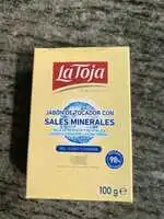 LA TOJA - Jabón de tocador con sales minerales