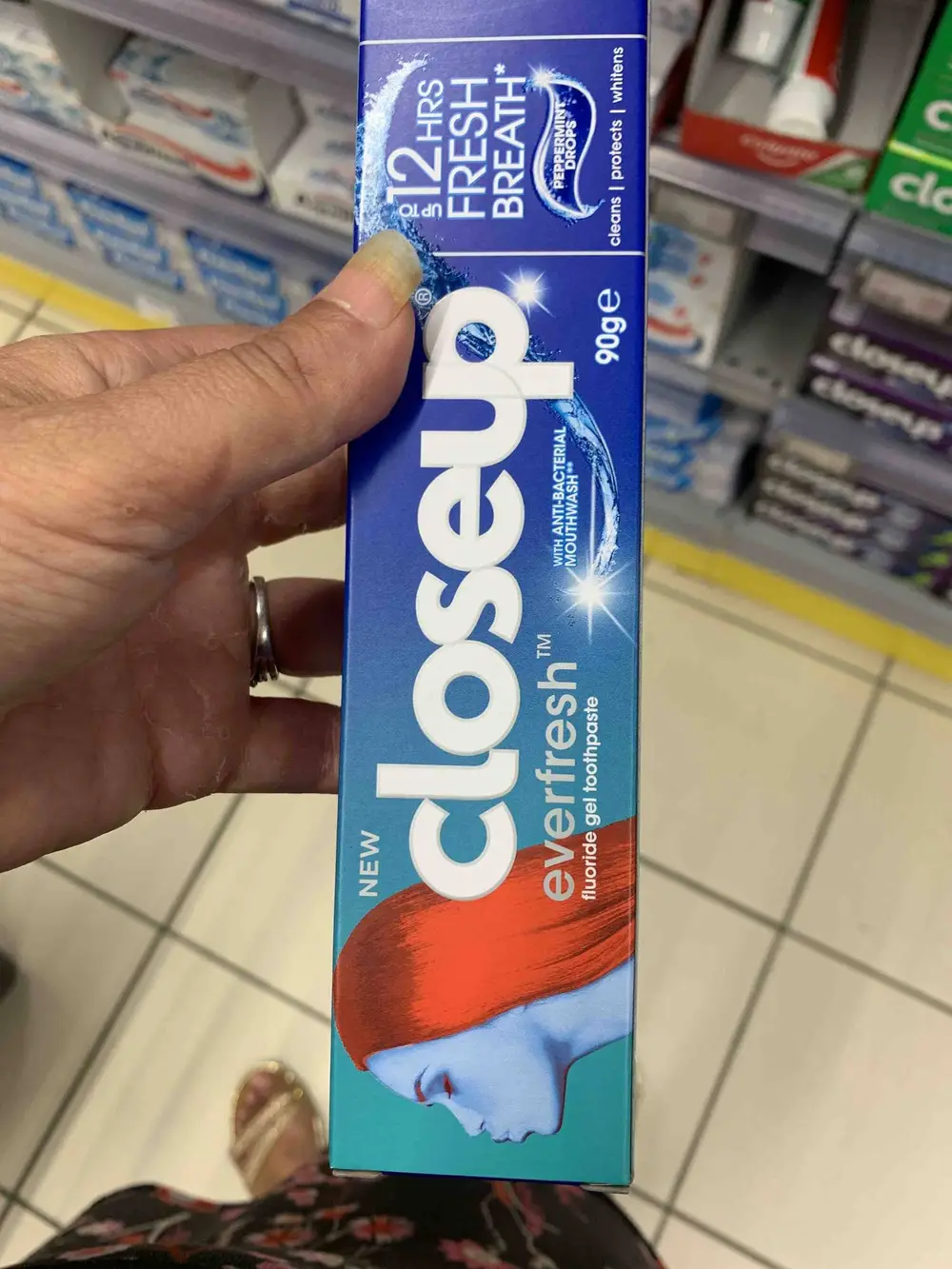 CLOSE UP - Everfresh - Fluoride gel toothpaste