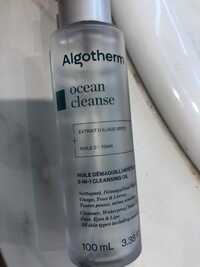 ALGOTHERM - Ocean Cleanse - Huile Démaquillante 3 en 1