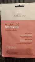 PURE & CARE - Niacinamide - Masque en feuille