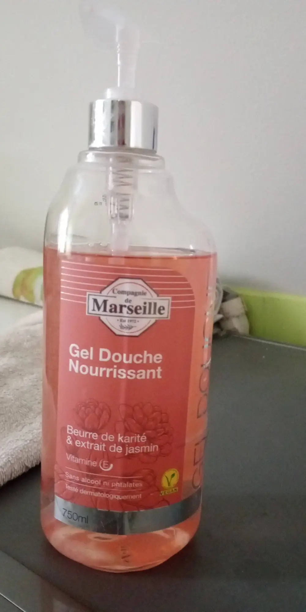COMPAGNIE DE MARSEILLE - Gel douche nourrissant 