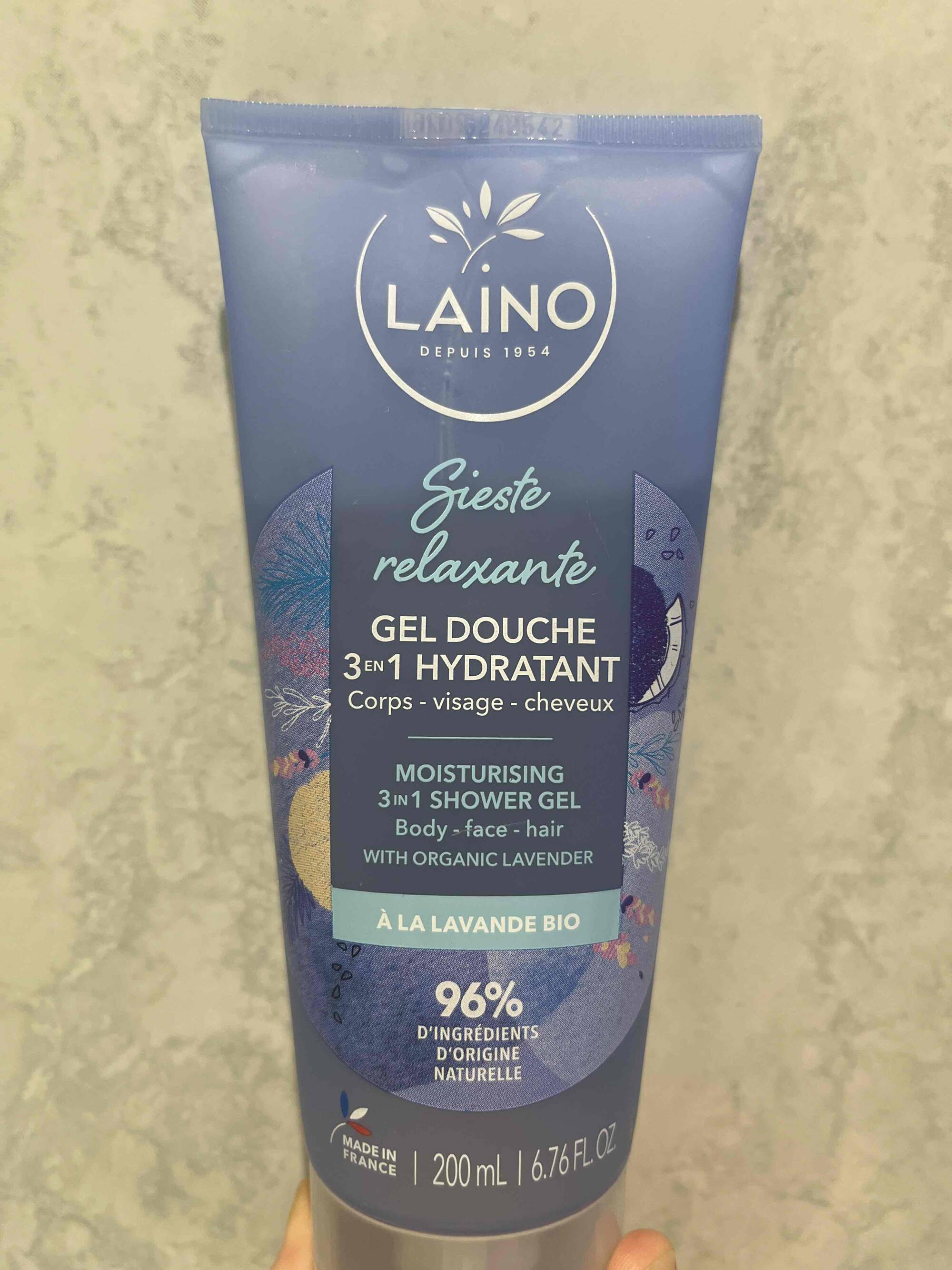 LAINO - Sieste relaxante - Gel douche 3 en 1 hydratant