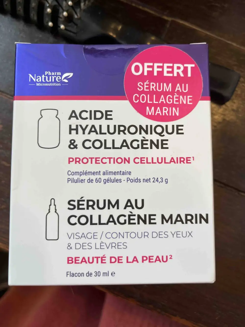 PHARM NATURE - Sérum au collagène marin