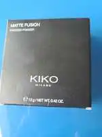 KIKO - Matte fusion - Pressed powder