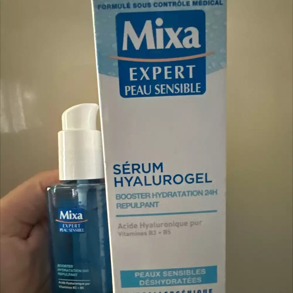 MIXA - Expert peau sensible - Sérum hyalurogel booster hydratation 24h