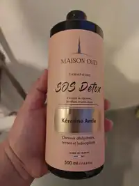 MAISON OUD - Kératine amla - Shampooing sos détox