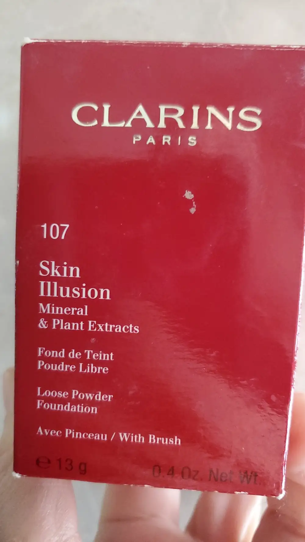 CLARINS - Skin illusion - Fond de teint poudre libre 107