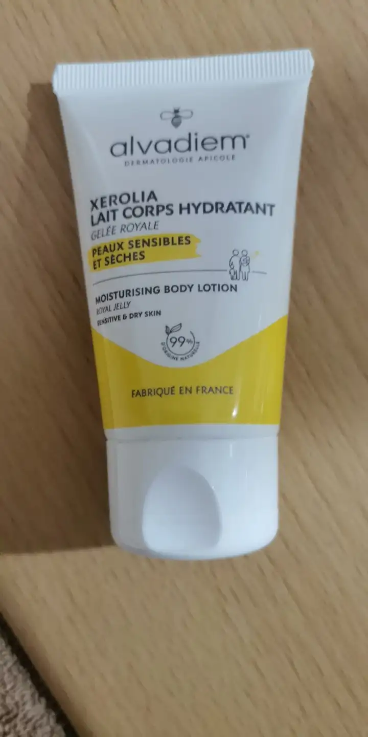ALVADIEM - Xerolia lait corps hydratant peau sensibles et sèches