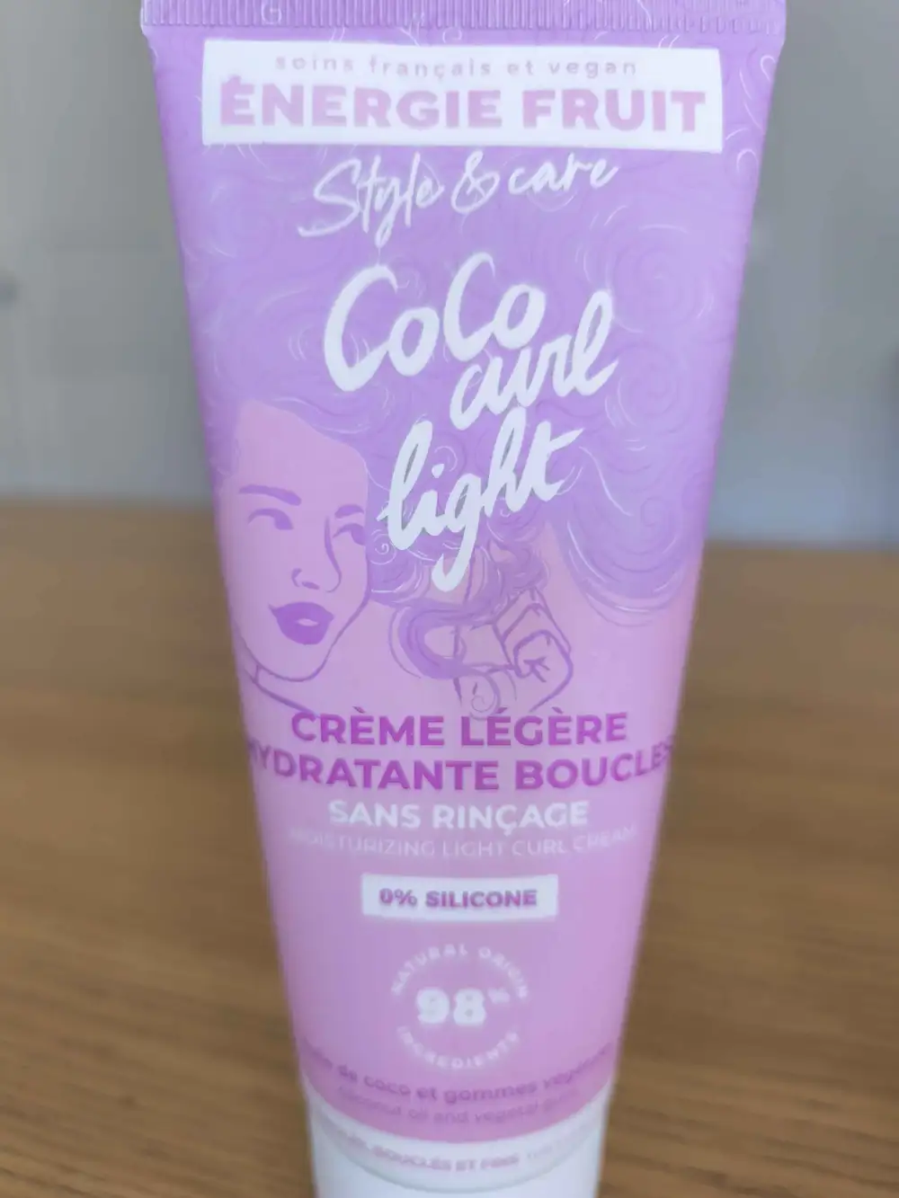 ENERGIE FRUIT - Coco curl light - Crème légère hydratante boucles