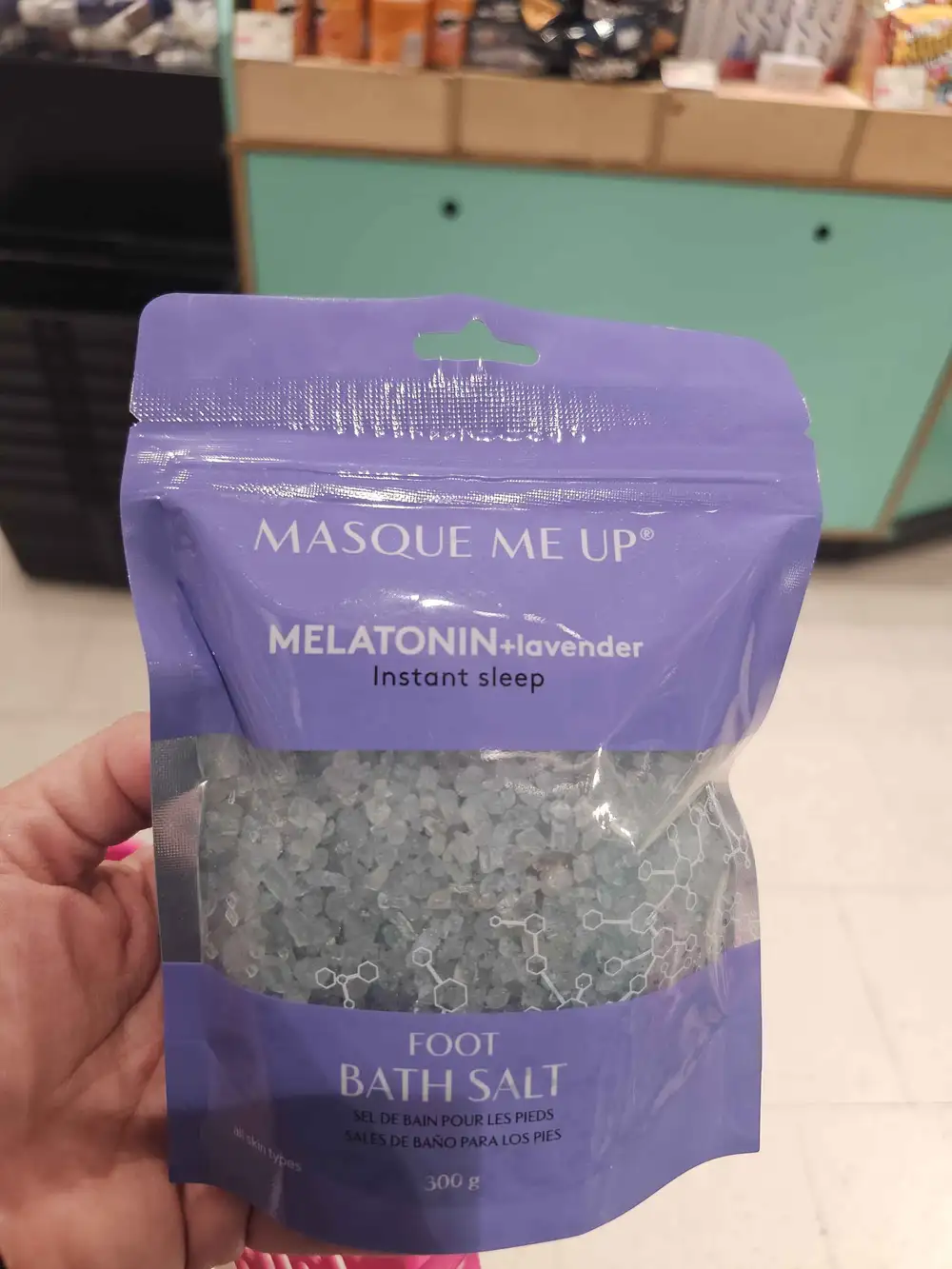 MASQUE ME UP - Masque me up - Sel de bain pour les pieds