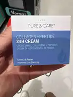 PURE & CARE - Crème 24h au collagène + peptides