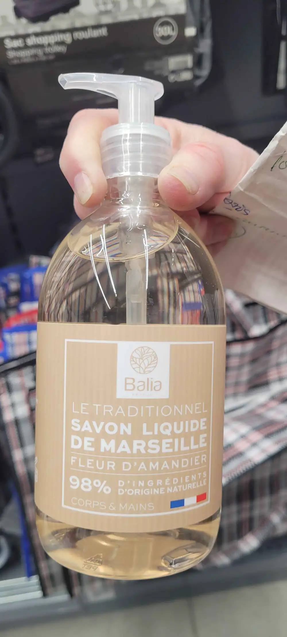 BALIA - Le traditionnel - Savon liquide de Marseille fleur d'amandier