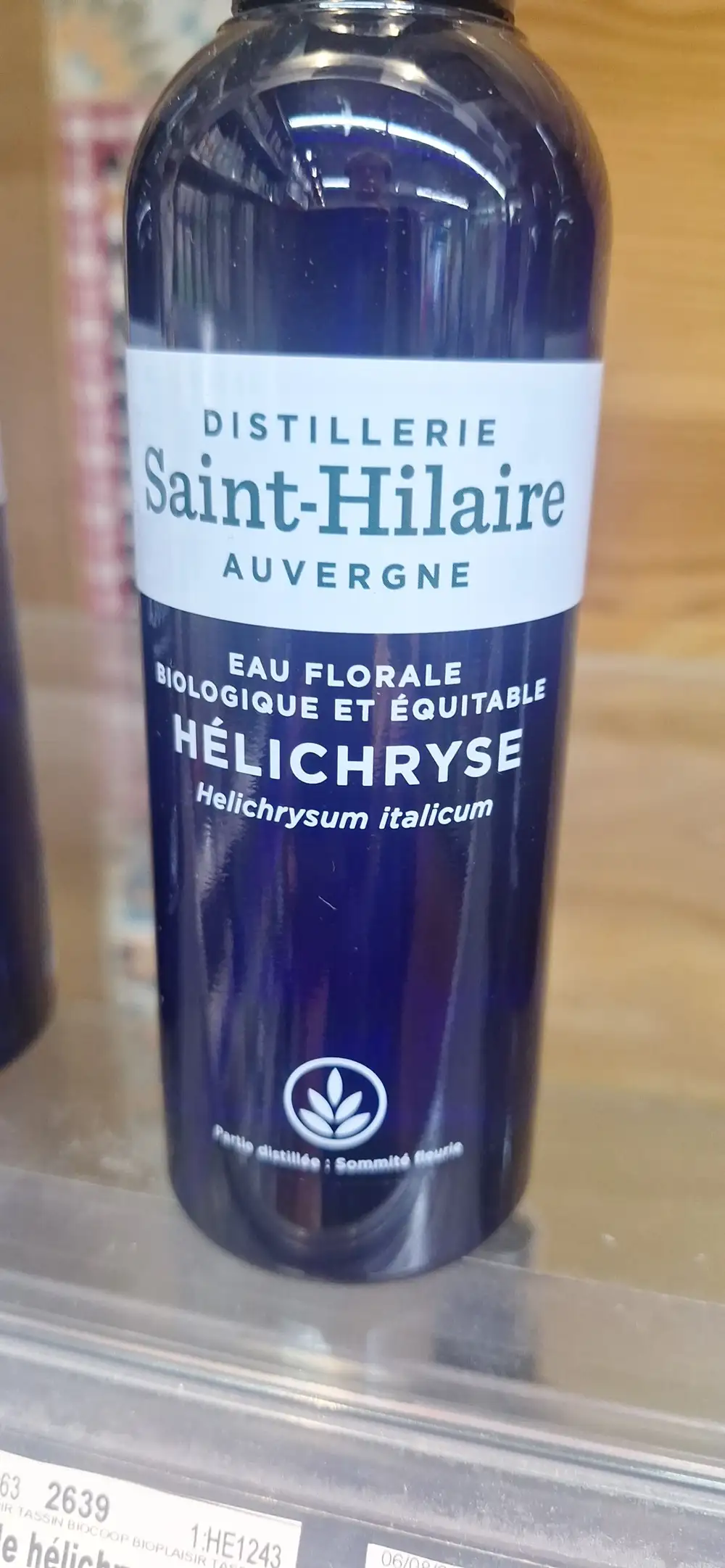 DISTILLERIE SAINT-HILAIRE AUVERGNE - Eau florale hélichryse