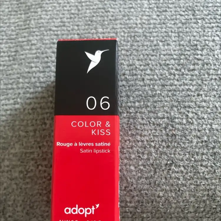 ADOPT' - Color & kiss - Rouge à lèvres satiné 06